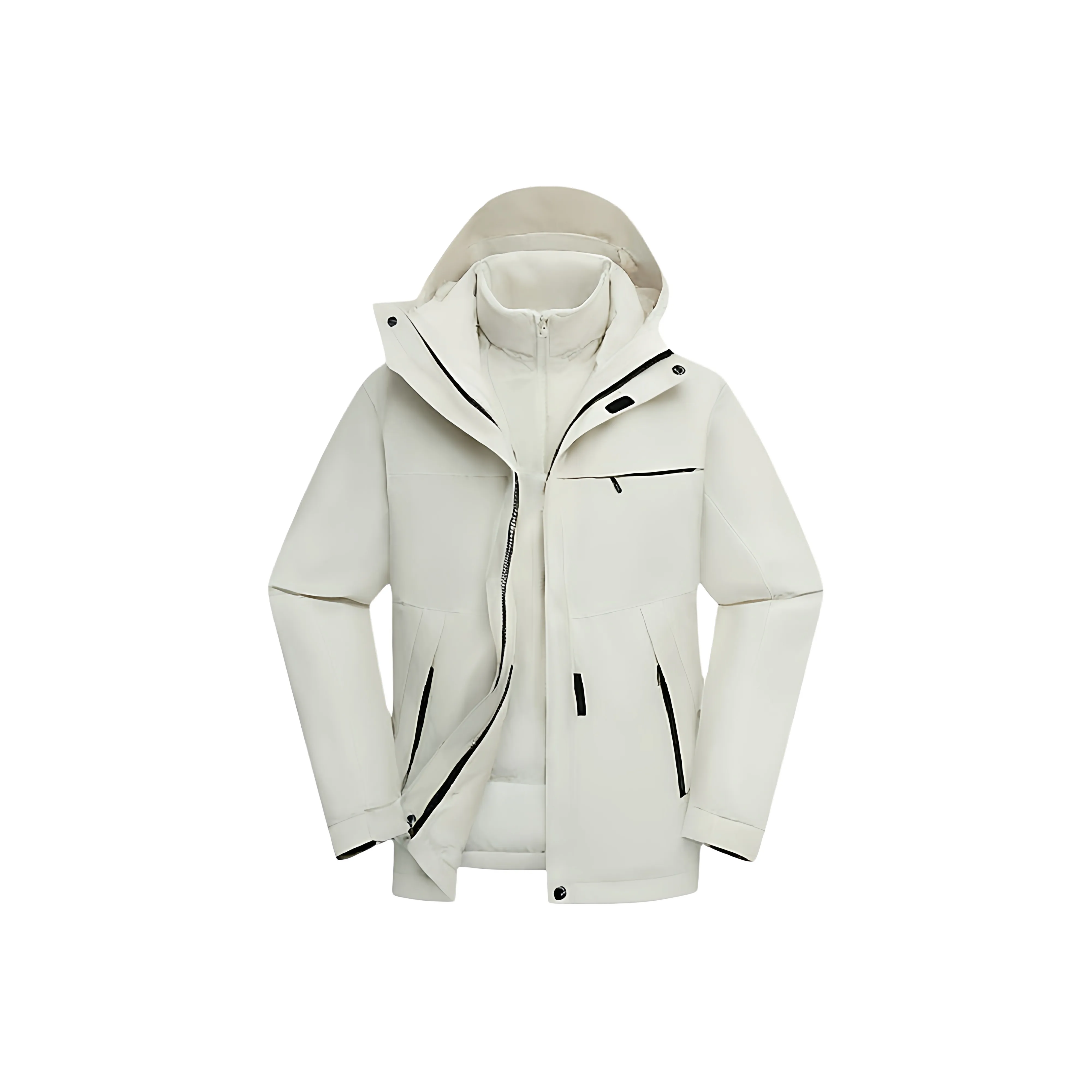 SNOW FLYING First Snow Collection Водонепроницаемый и Ветрозащитный для Сохранения Тепла Ветровка Унисекс