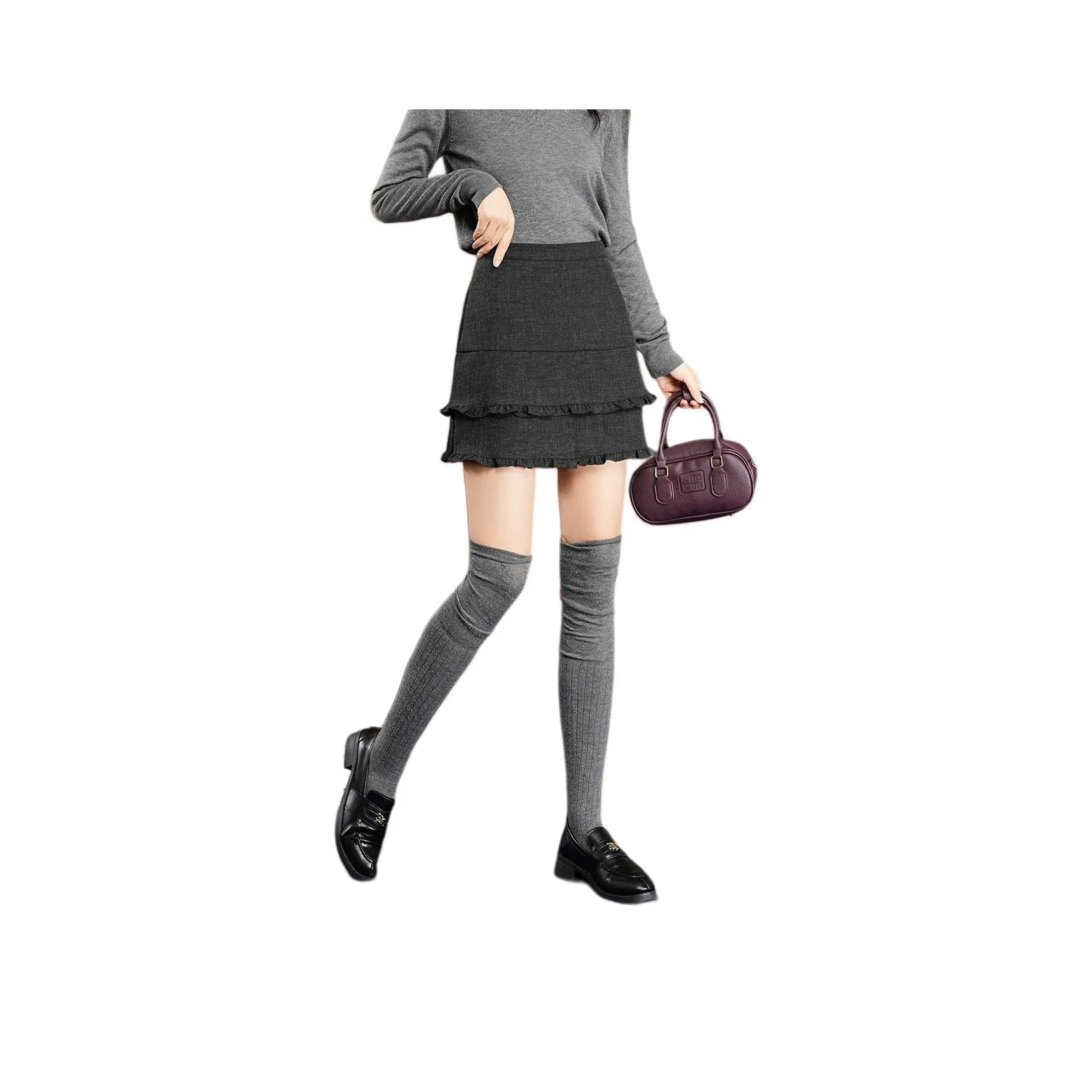 FAWENXIANGZI Повседневные короткие юбки для женщин