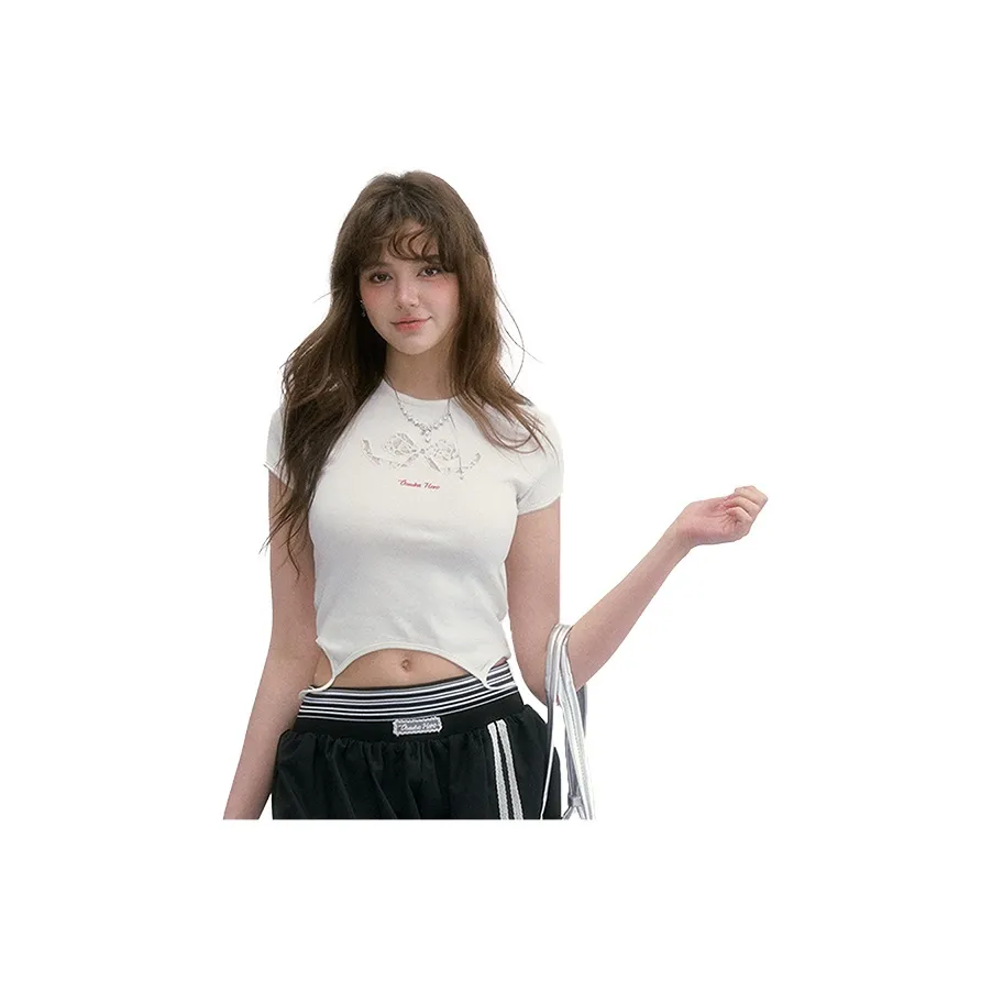 Guuka Hero Белая Женская Футболка