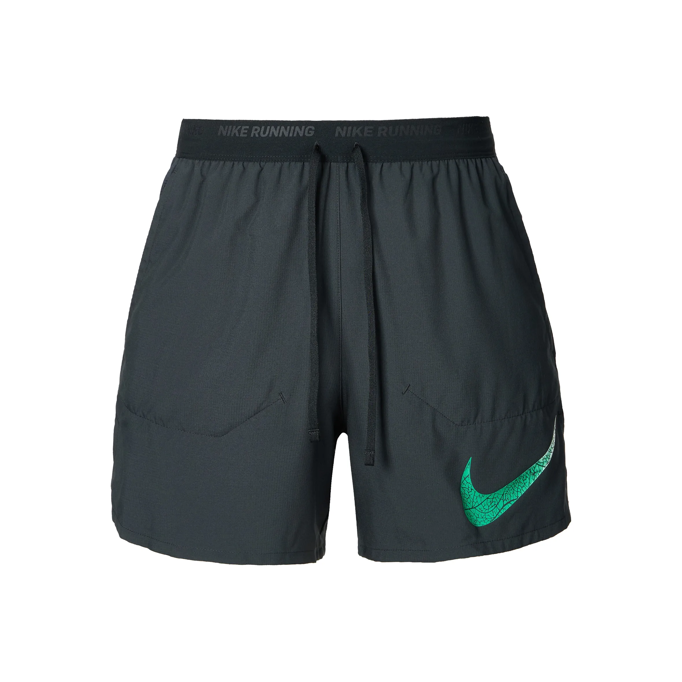 Nike Dri Fit Спортивные шорты Мужские Черный Черный Стадионный зеленый