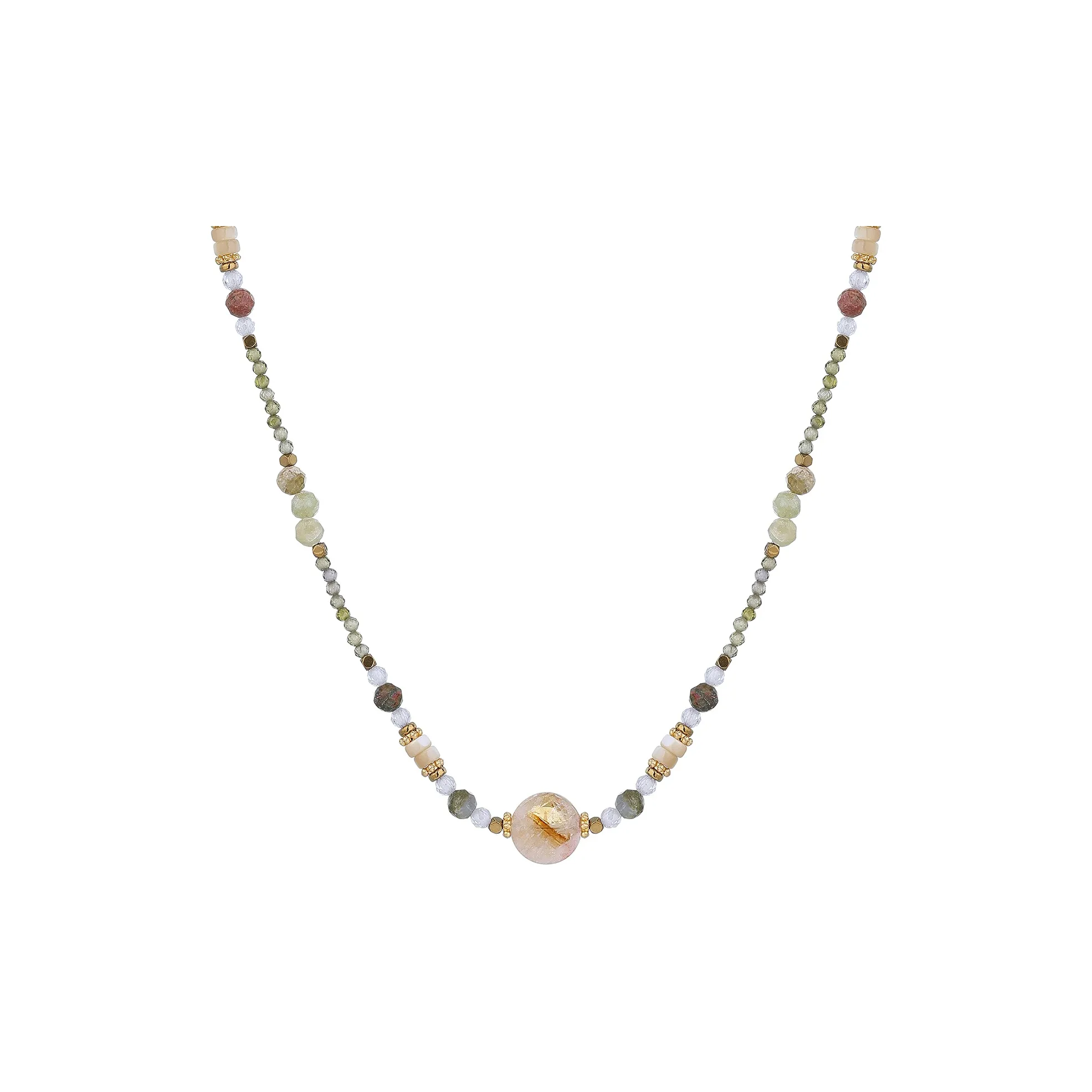 MISS XIA JWY Титановые стальные ожерелья женские