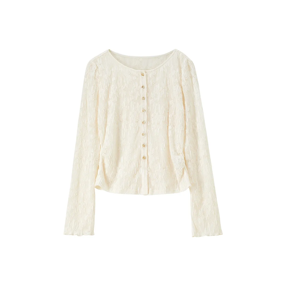 SENTUBILA Абрикос Женские Рубашки