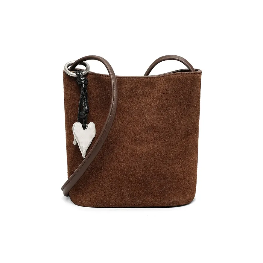 COMELY Коровья кожа Тоут Сумка Сумка через плечо Стандартная Женская Кофейного цвета