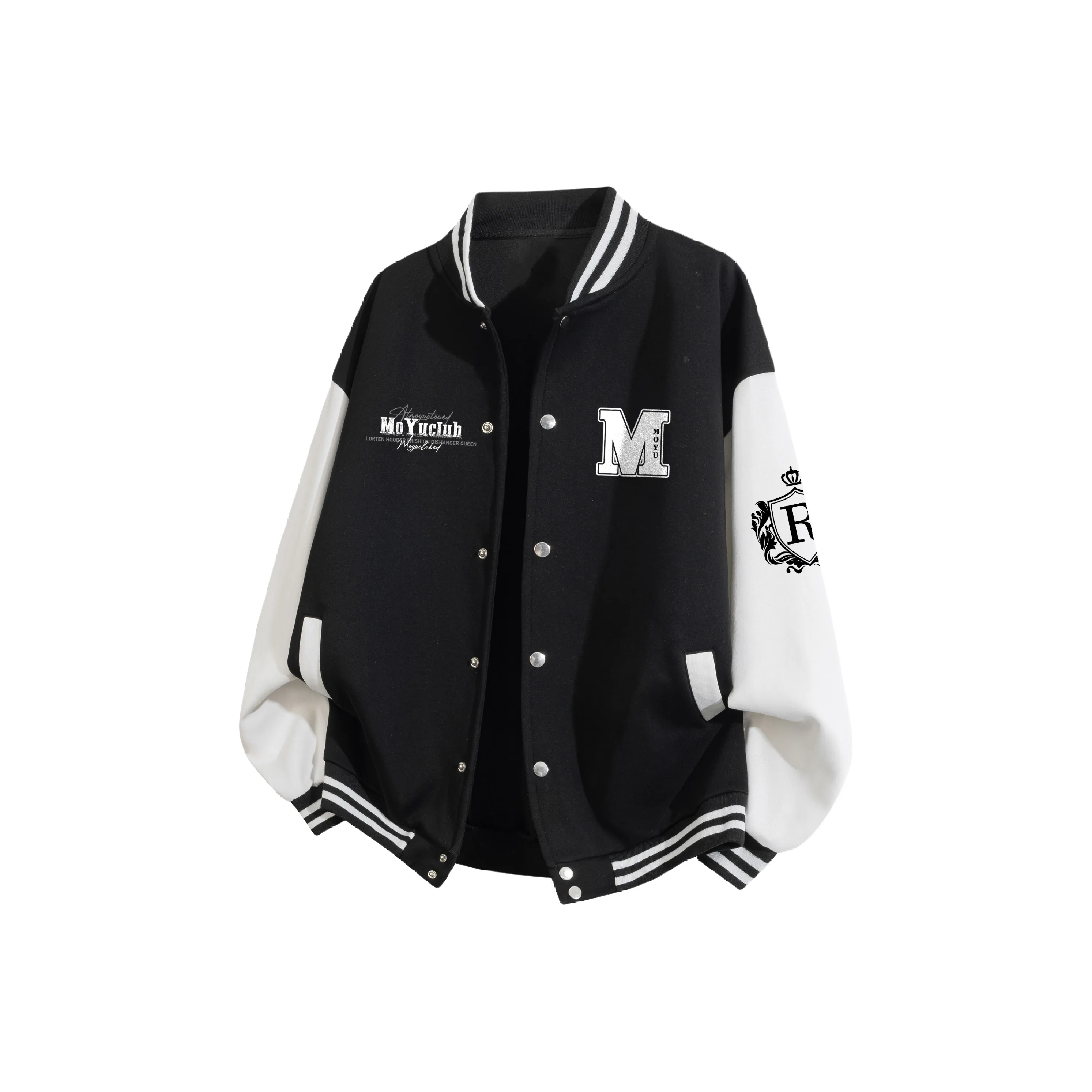 MoYu Бейсбольная куртка пальто унисекс
