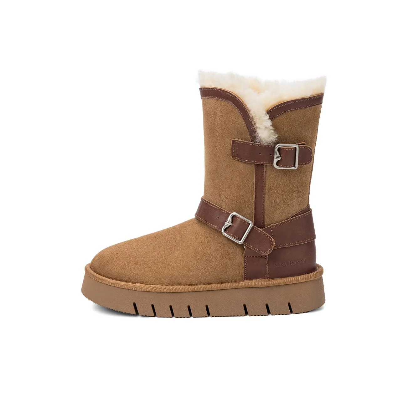 Rosa Bianca Термический Длина тела Увеличение Короткий MID Ботинки для снега Женские