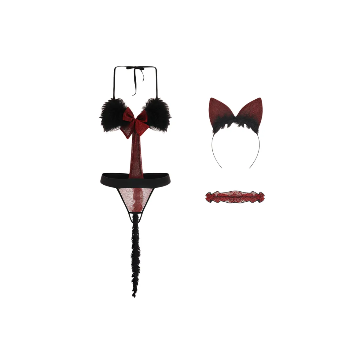 FAVMARTHA Red Женские Ночные сорочки