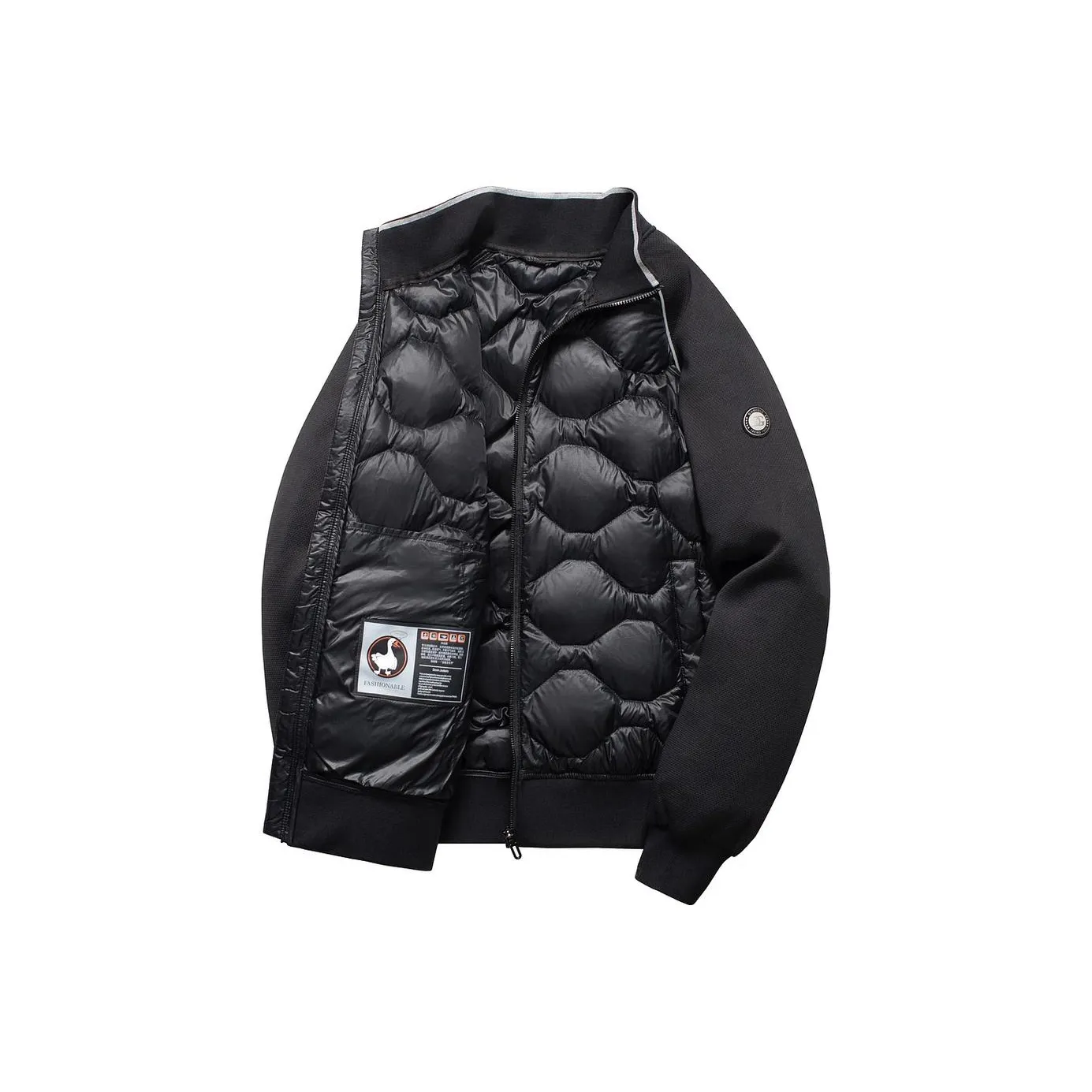 SNOW FLYING Пуховик Мужской Черный