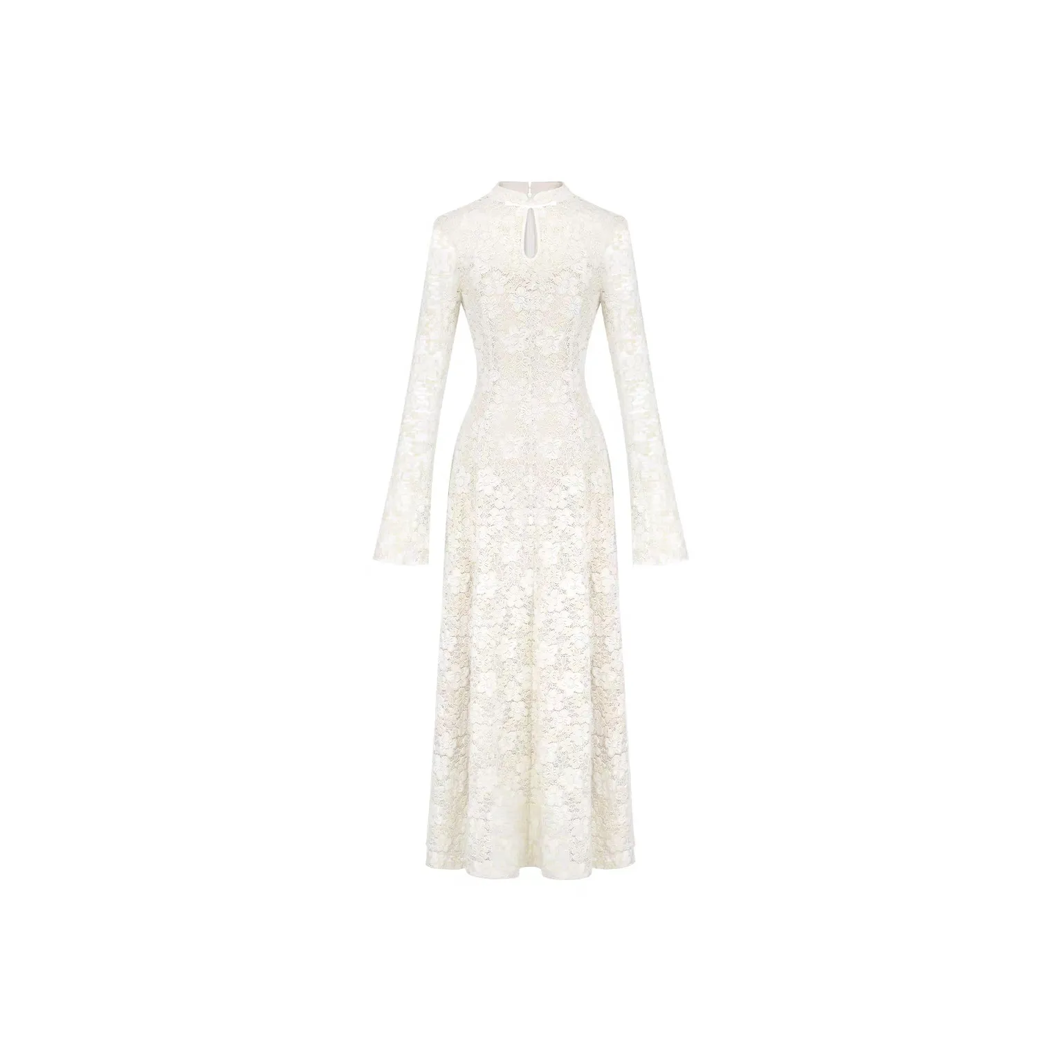 COVT Длинное платье с длинными рукавами женское