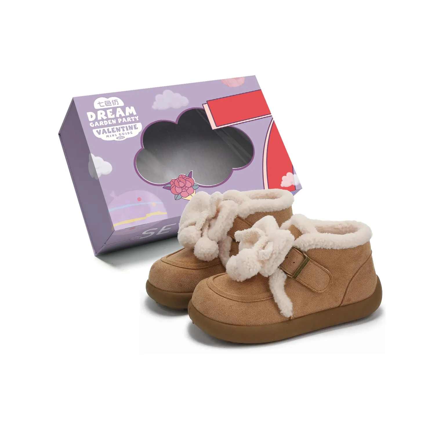 7 SEVFUN Термическое покрытие увеличивающее высоту устойчивое к истиранию противоскользящее короткие сноубутсы женские