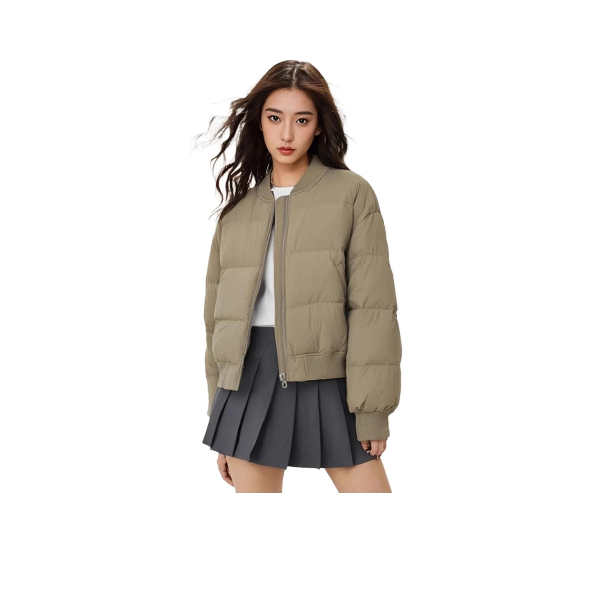 TENNE GIRL Хлопковый пуховик женский