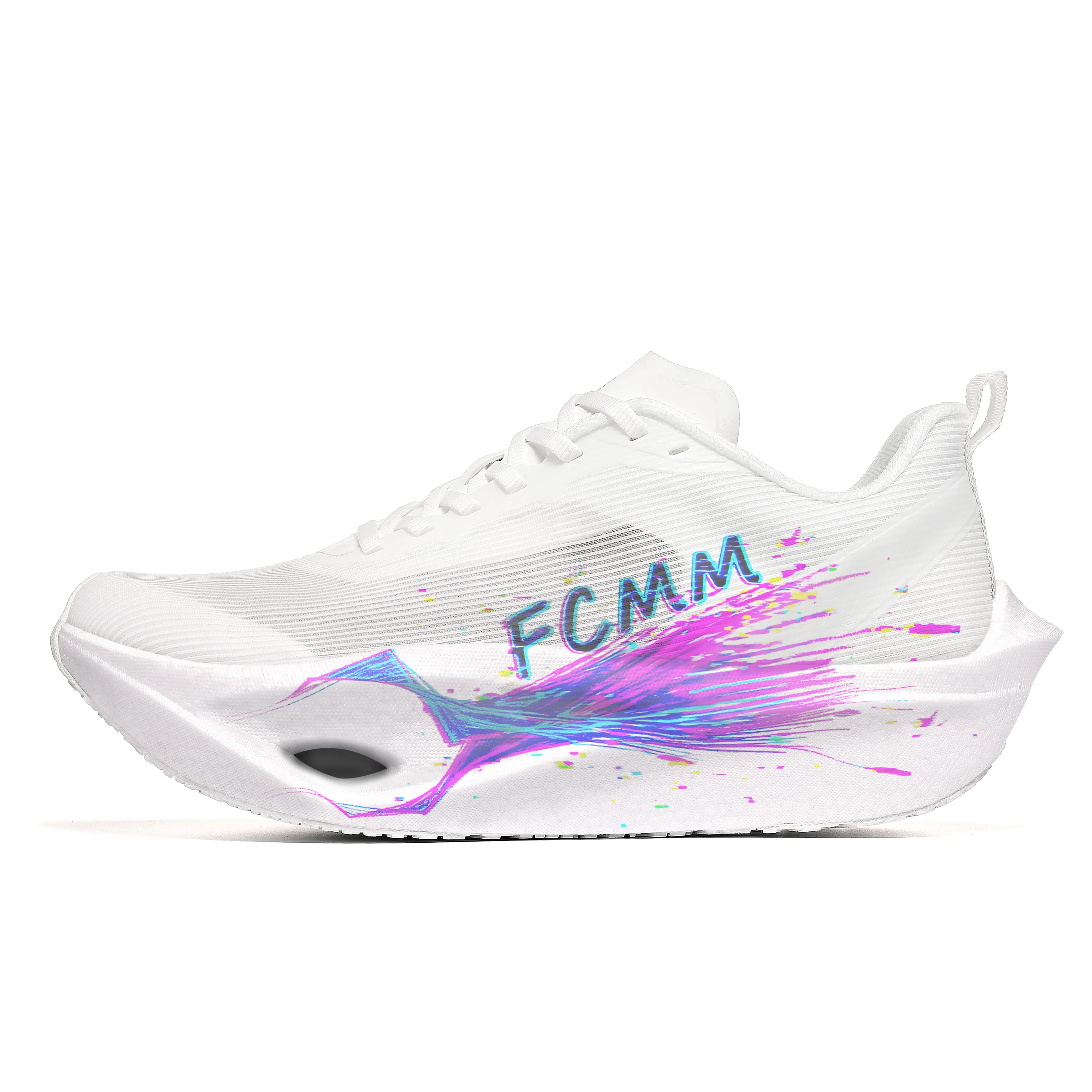 FCMM Rebound And Breathable Низкий Топ Детская Беговая Обувь Белый