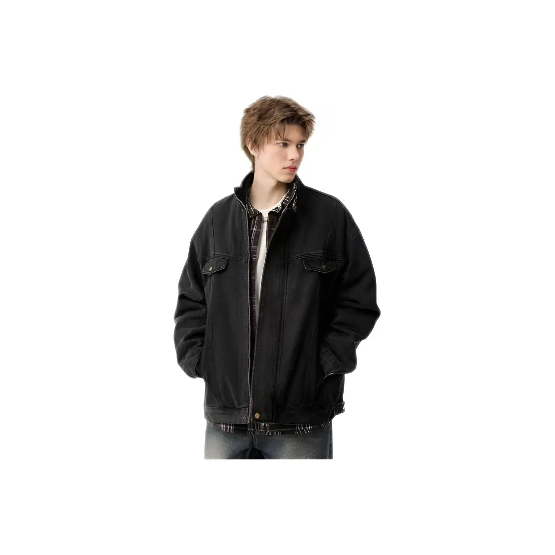 TONYBEAR Повседневная джинсовая куртка мужская