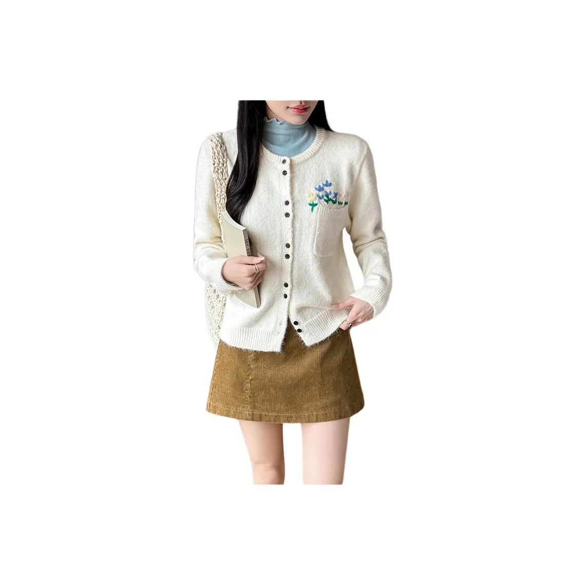 VENICEW Абрикос с V Бренд Наклейка Женская Трикотаж