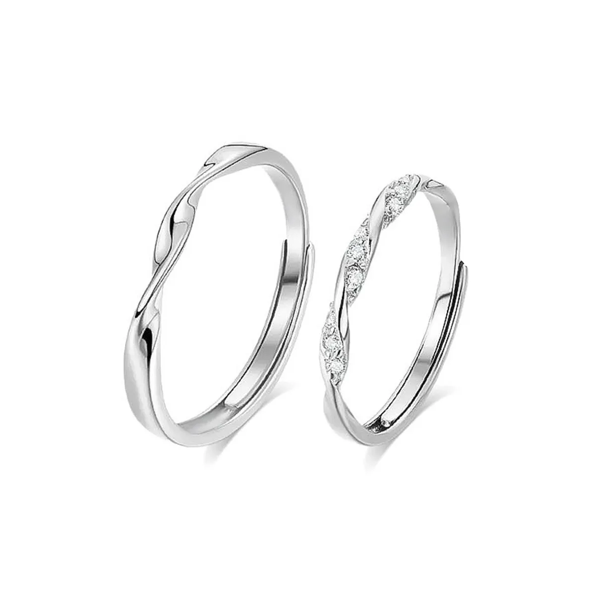 KYY Искусственный топаз кольца унисекс