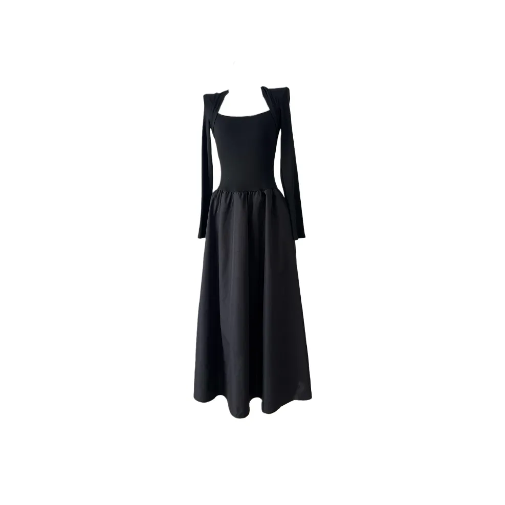 KYKW Длинное платье с длинными рукавами женское