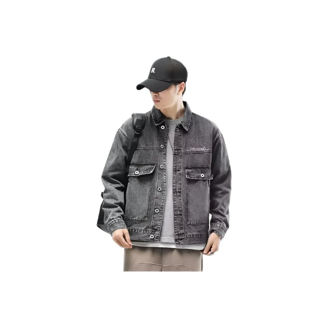 TONYBEAR Повседневная джинсовая куртка мужская