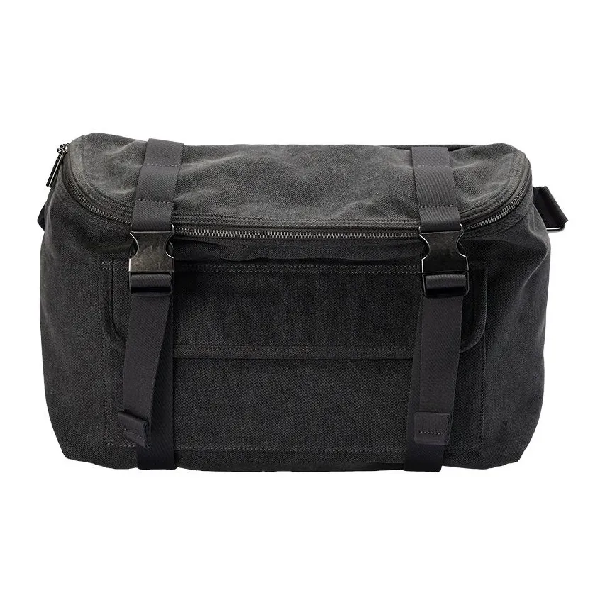 URBAN REVIVO Ткань Сумка через плечо Стандартная Мужская Темно-серая