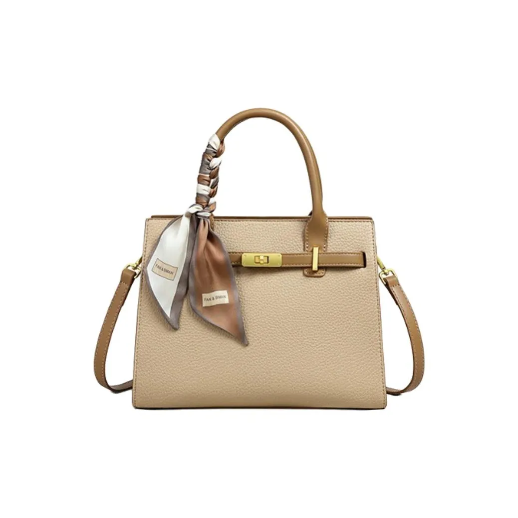 Younger Song Коровья кожа Биркин Сумка Женская Хаки