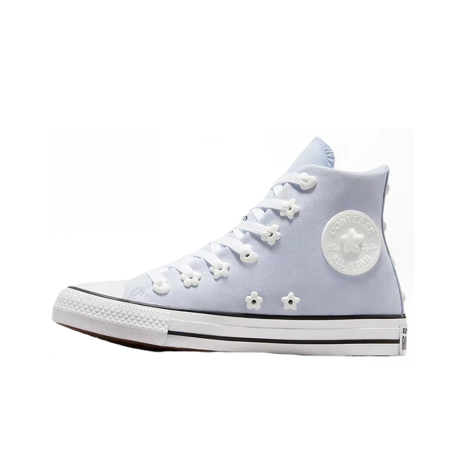 Converse Chuck Taylor All Star Износостойкие Высокие Топы Повседневная Обувь Женская Синяя Белая