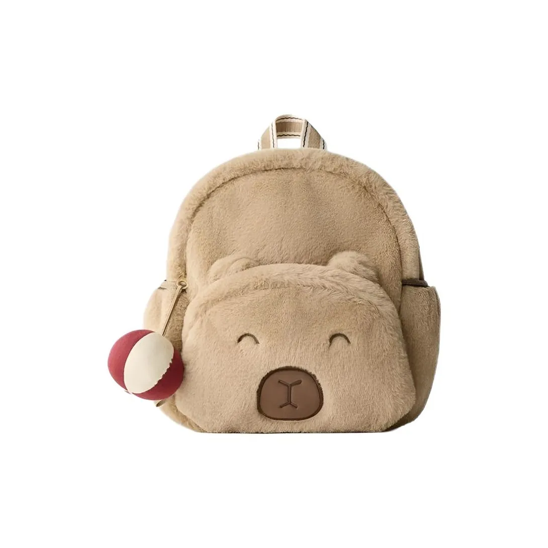 ZARA Collaboration Полиэстер Рюкзак Женские Коричневый