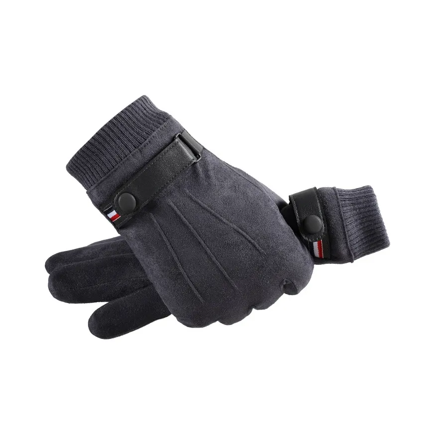 Cgediao Selected Suede Gloves Men's