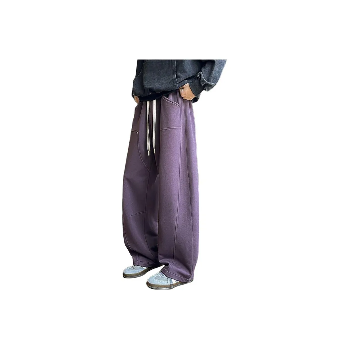 RUXU Мужские Вязаные Спортивные Штаны