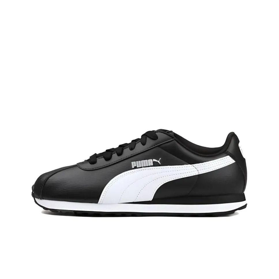 PUMA Turin Series Turin Легкий Низкий Топ Повседневная Обувь Унисекс Черный Белый