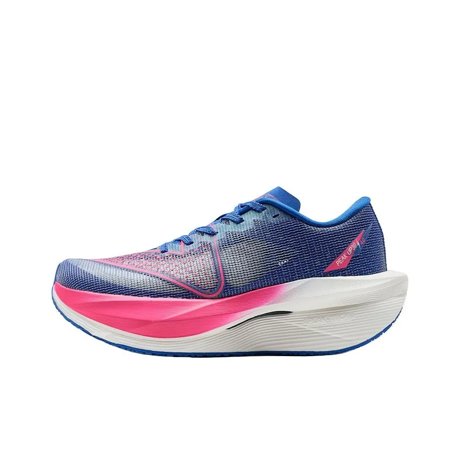 PEAK UP30 4,0 Slip Устойчивый к истиранию Дышащий Низкий Топ Повседневные Беговые кроссовки Унисекс Ярко-синий