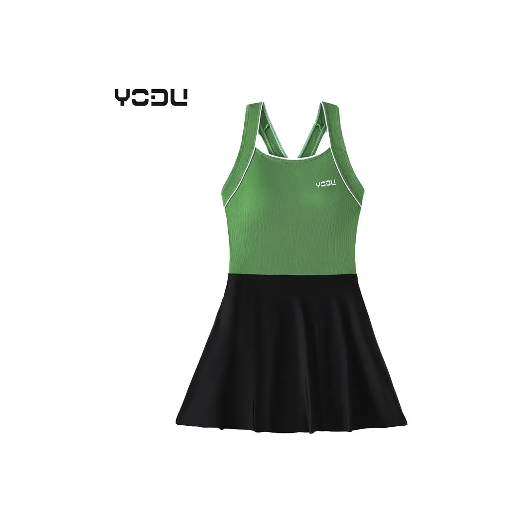 YODU Цветовой блок Пэчворк Женские