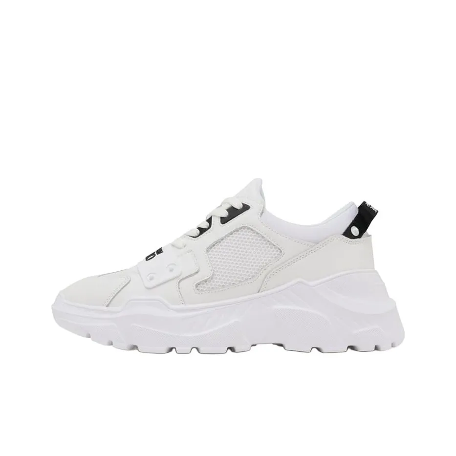 VERSACE JEANS Couture Низкий топ повседневный мужской белый