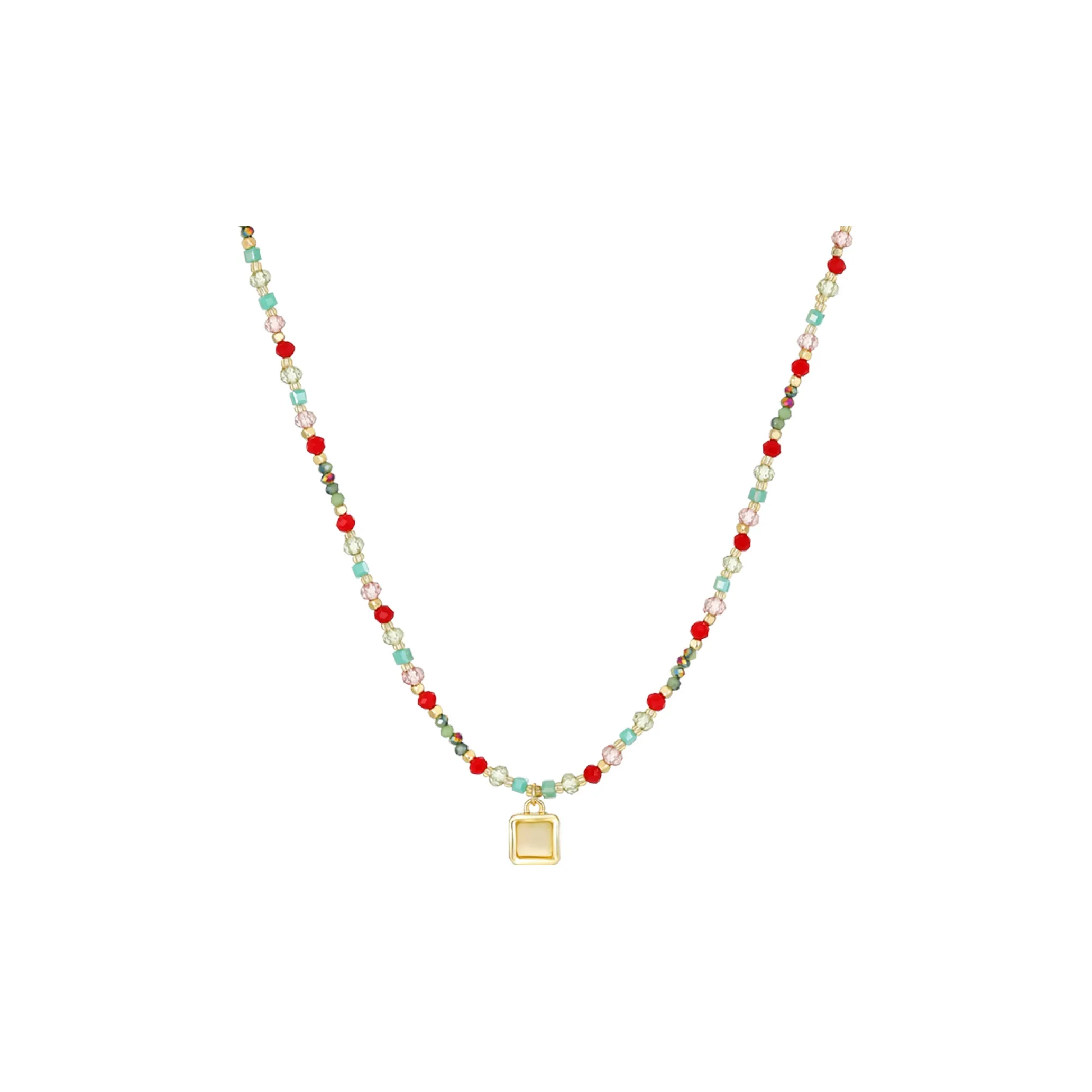 MISS XIA JWY Серебряное покрытие медные ожерелья женские