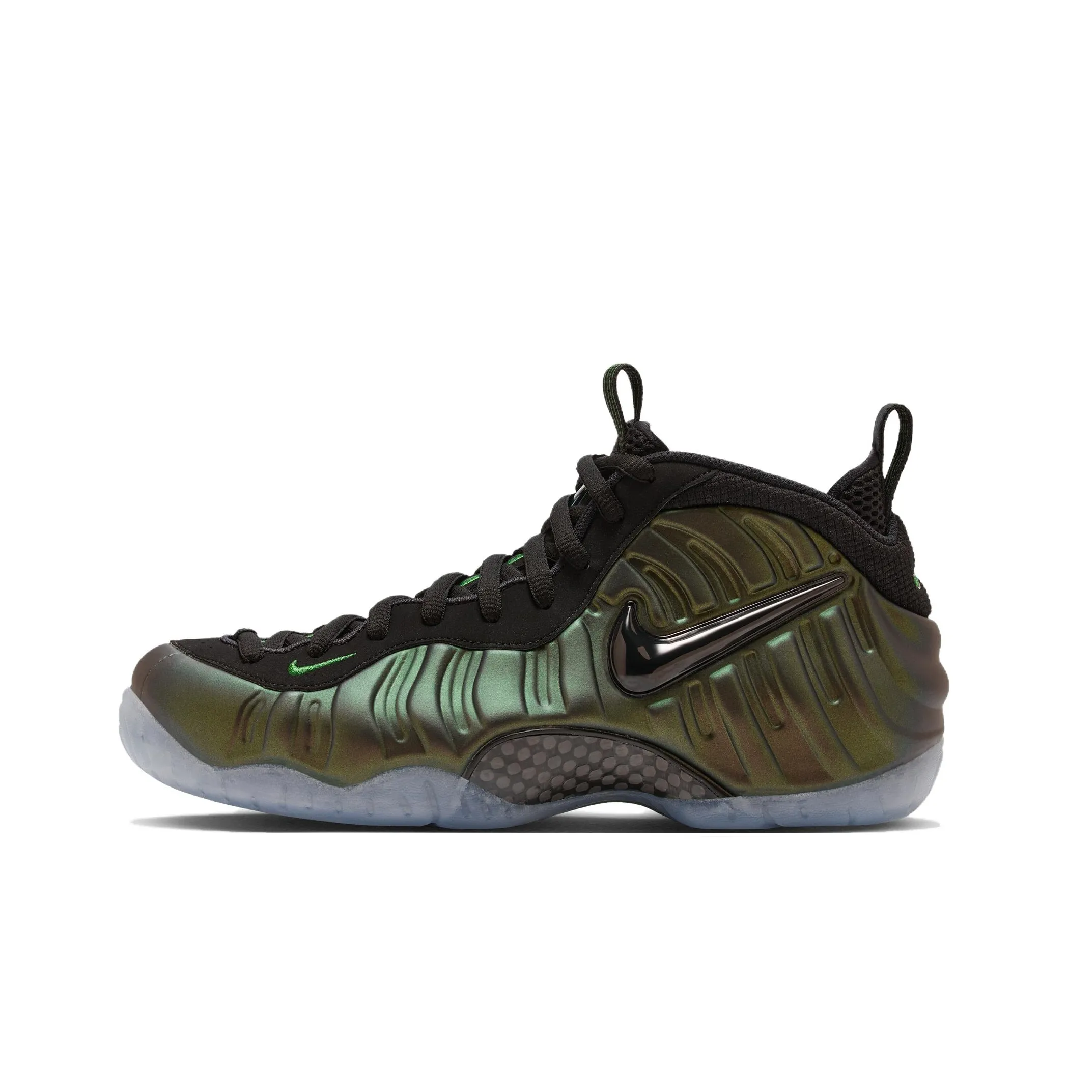 nike Foamposite Pro MID Топ Винтажные баскетбольные кроссовки Мужской Сосновый зеленый Выпуск 2025 года