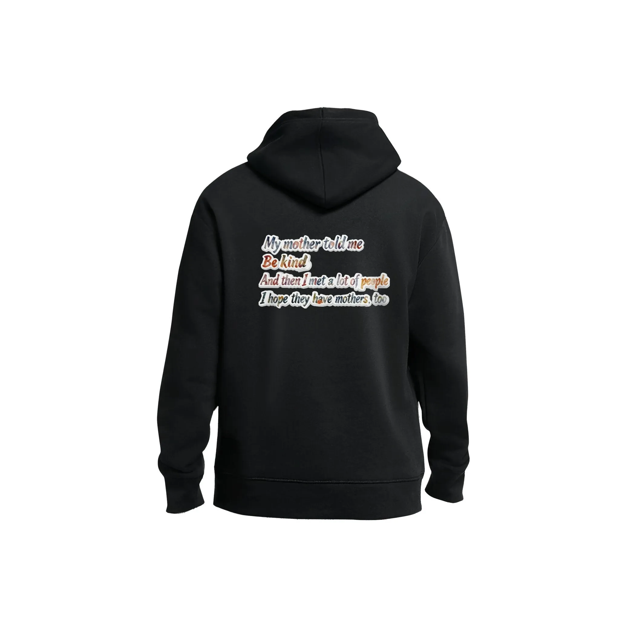 NBA Толстовка Осенний Зимний Mymother Английский язык С принтом Индивидуальный Классический черный Унисекс