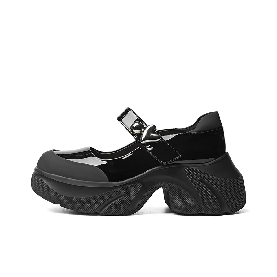 RED DRAGONFLY Платформа Туфли Мэри Джейн 7CM Женские