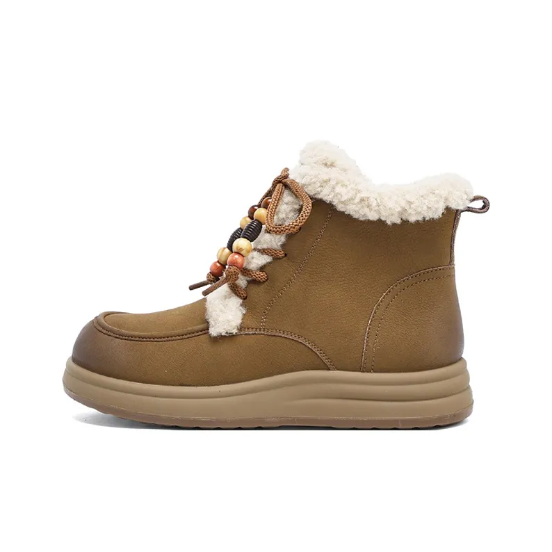 LAORENTOU Термическое покрытие для увеличения высоты короткие сноубутсы женские