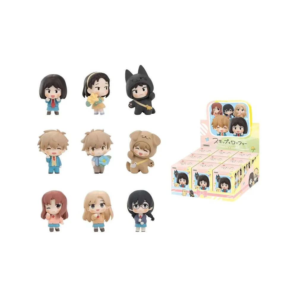 Резонанс Skip And Loafer Экстра мини Фигурка Слепые коробки Один Blind Коробка Целая коробка 9 шт