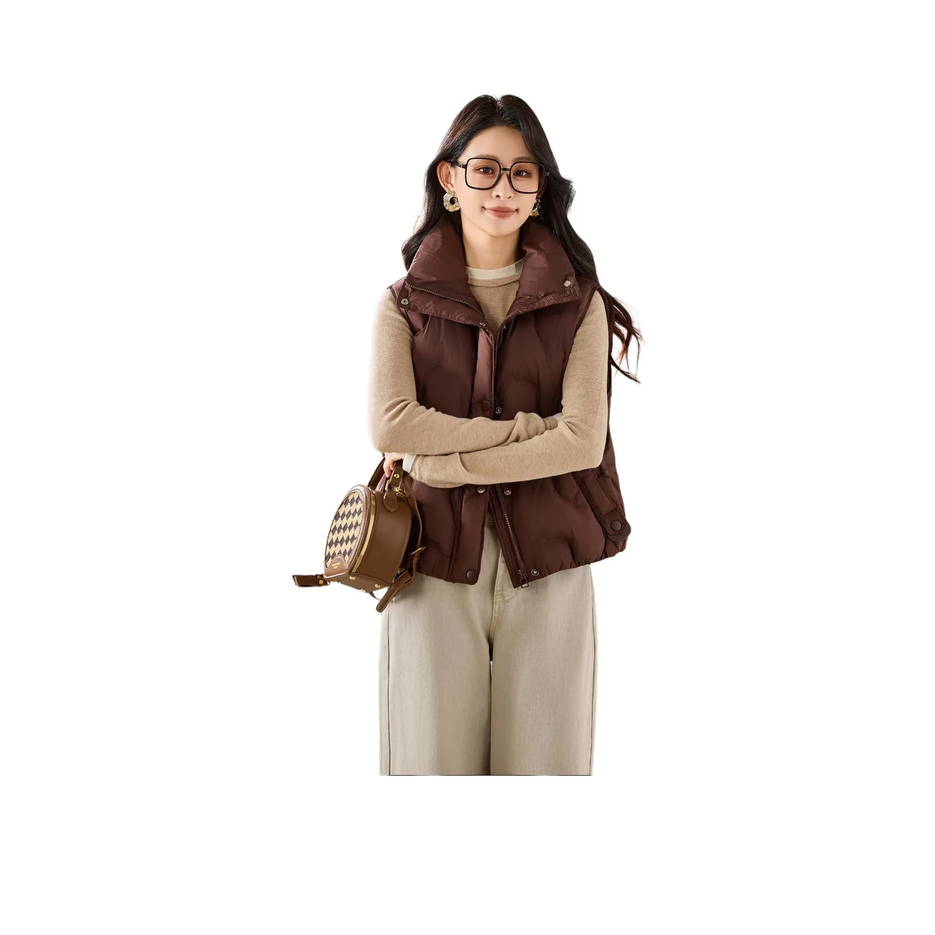 Kangaroo Фуксия Женские Жилеты