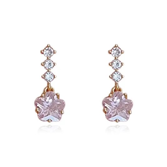 Серьги Ringlove с цирконием женские