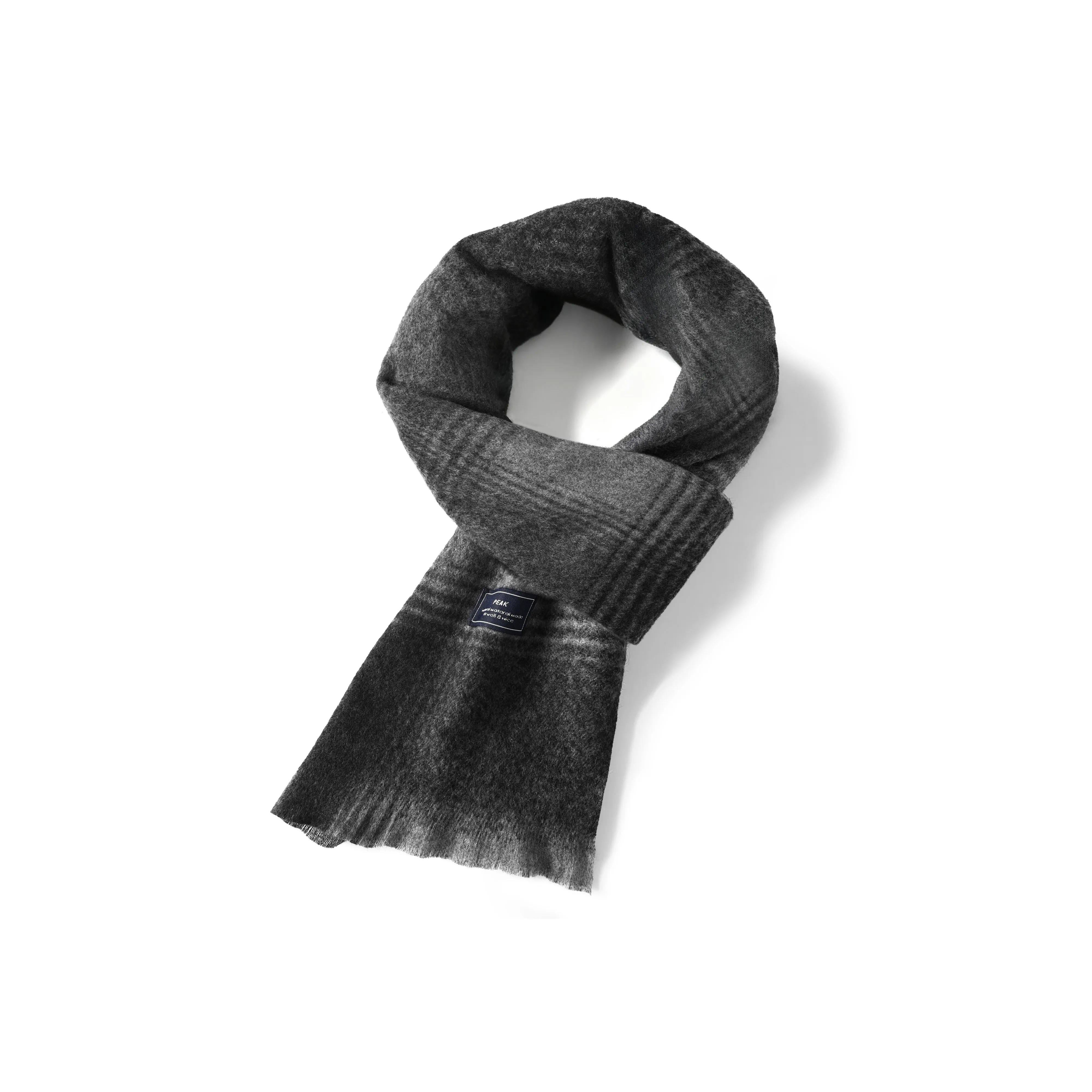 PEAK Вязаные шарфы из искусственного кашемира для мужчин