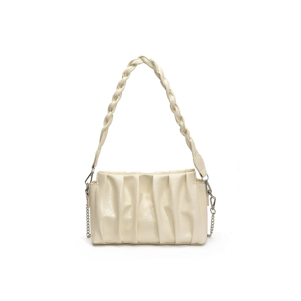 YTARA ПУ (полиуретан) Сумка через плечо Сумка на плечо Стандартная Женская Экрю Серебряный Желтый Розовый Черный