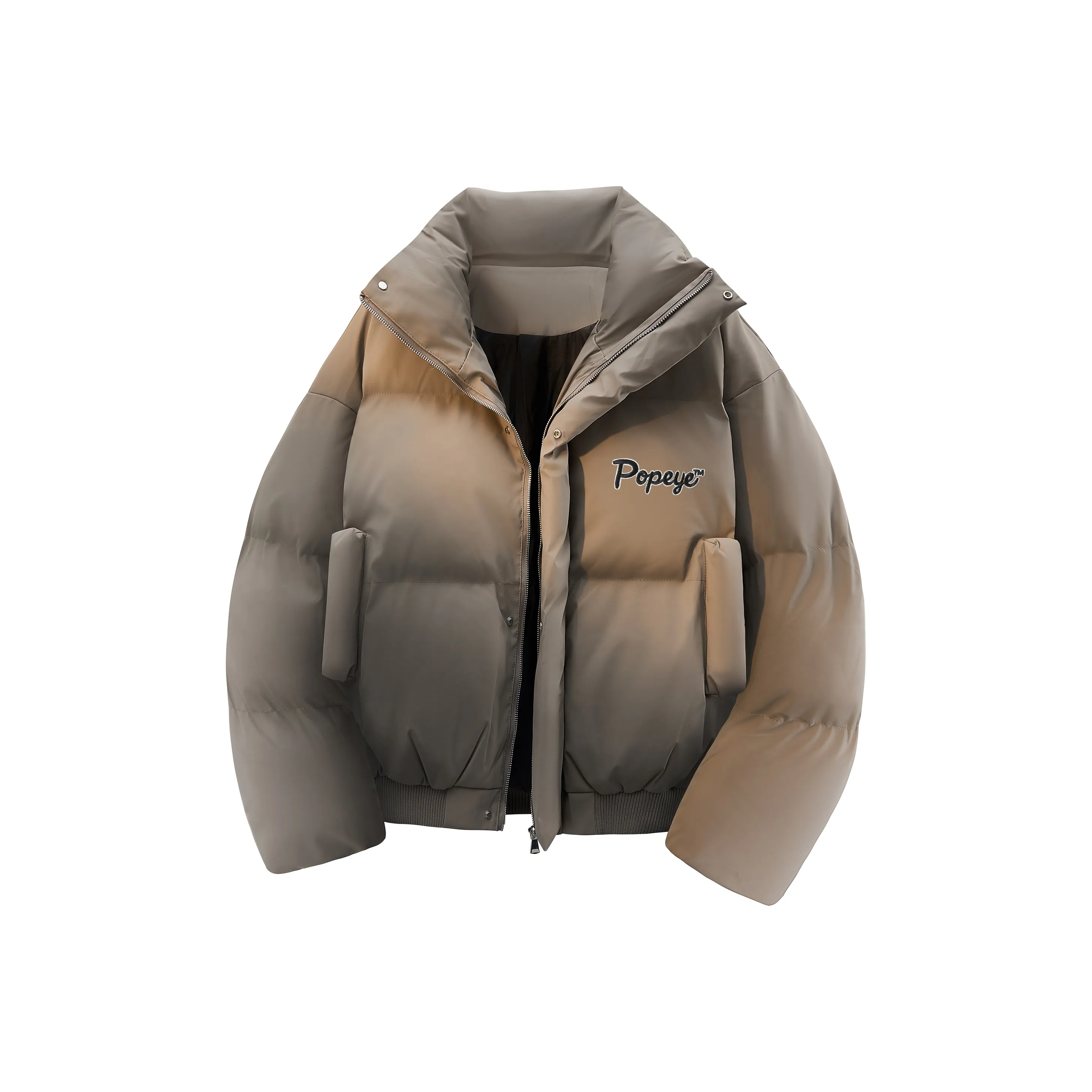 POPEYE Укороченный хлопковый пуховик унисекс