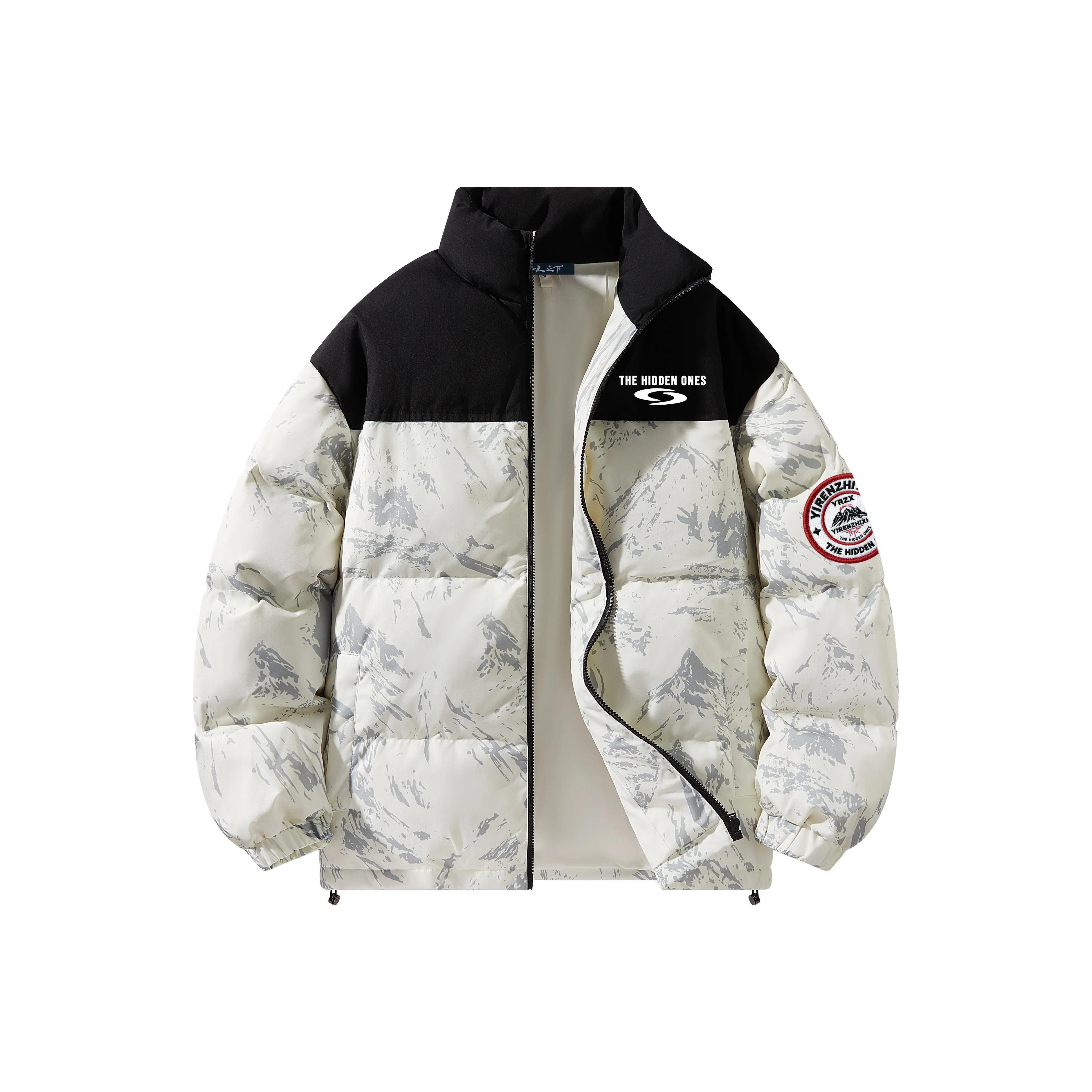 Под одним человеком Пуховик для мужчин Осенний и Зимний Унисекс