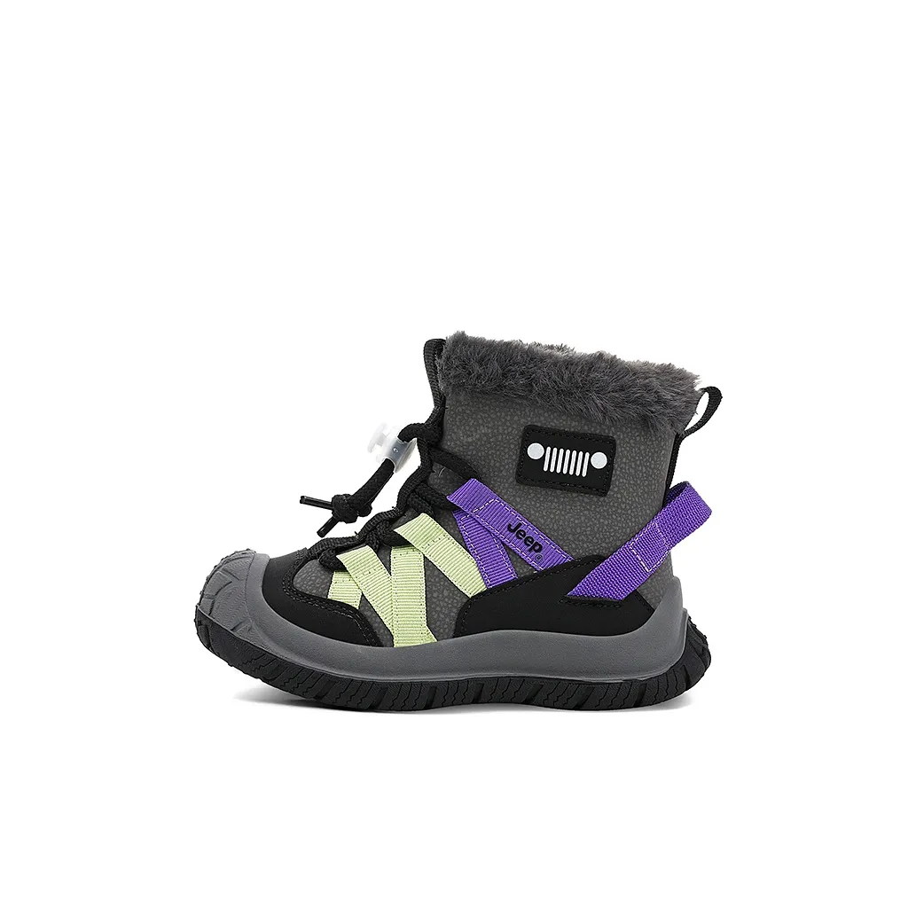 Jeep Утеплённая обувь Черный Серый Зеленый Детский