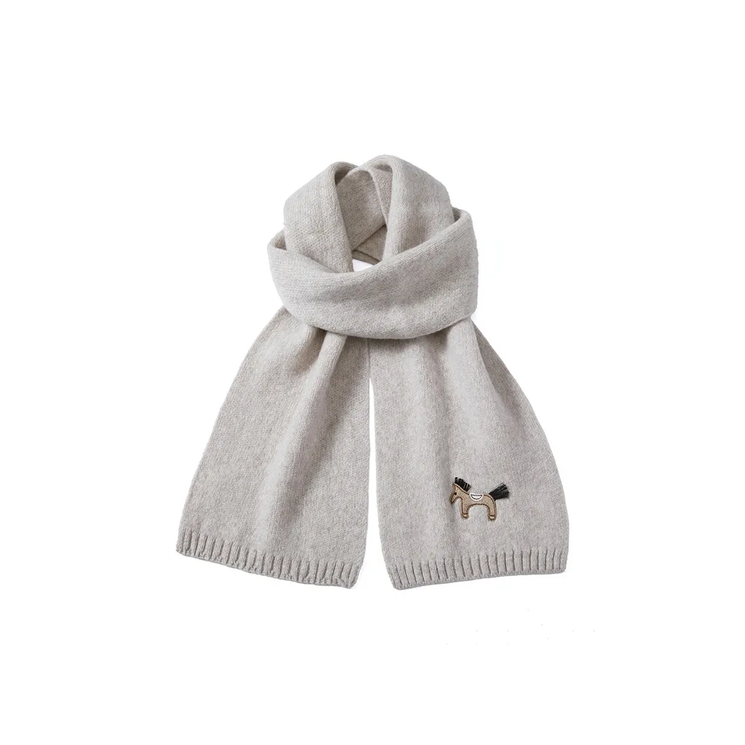 AUTOMOBILI LAMBORGHINI 100% шерсть Вязаные шарфы Женские