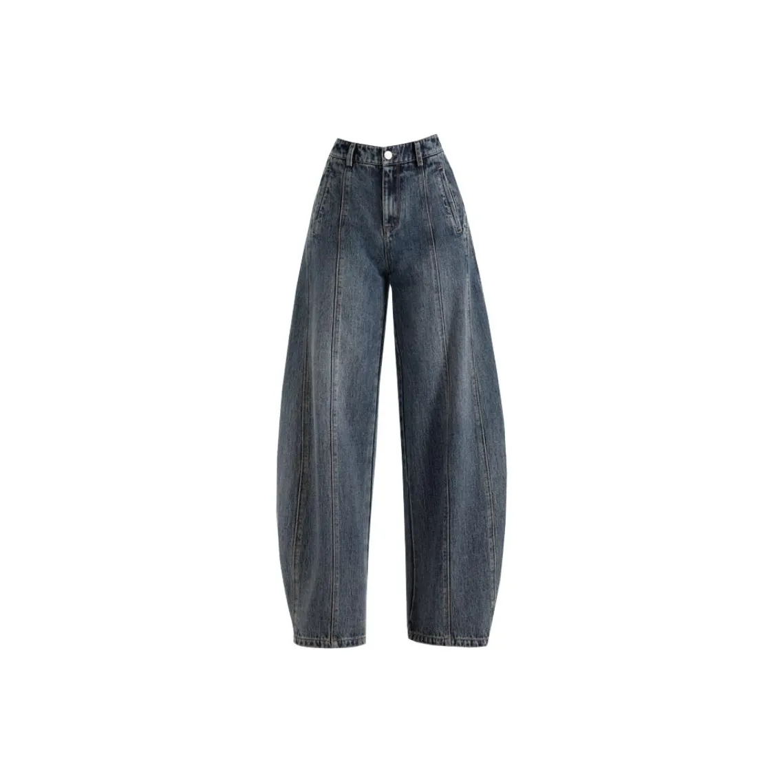 NINIUWOKU Винтажные синие женские джинсы