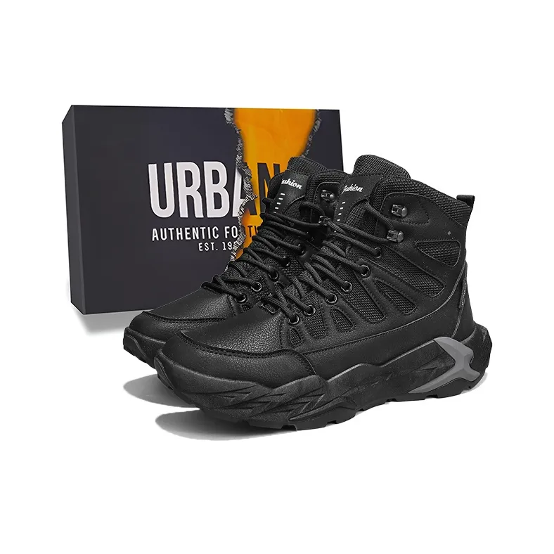 URBAN AUTHENTIC Термические носки с увеличенной высотой устойчивые к истиранию противоскользящие носки-кулуны для активного отдыха средний каблук мужские