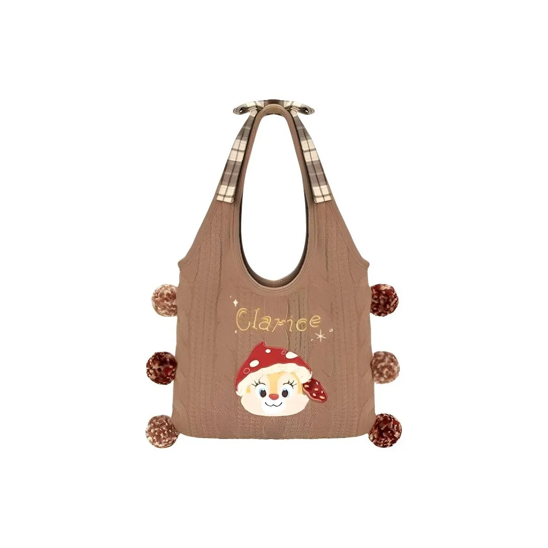 Disney Акриловая сумка-тоут сумка для покупок сумка через плечо женская коричневая