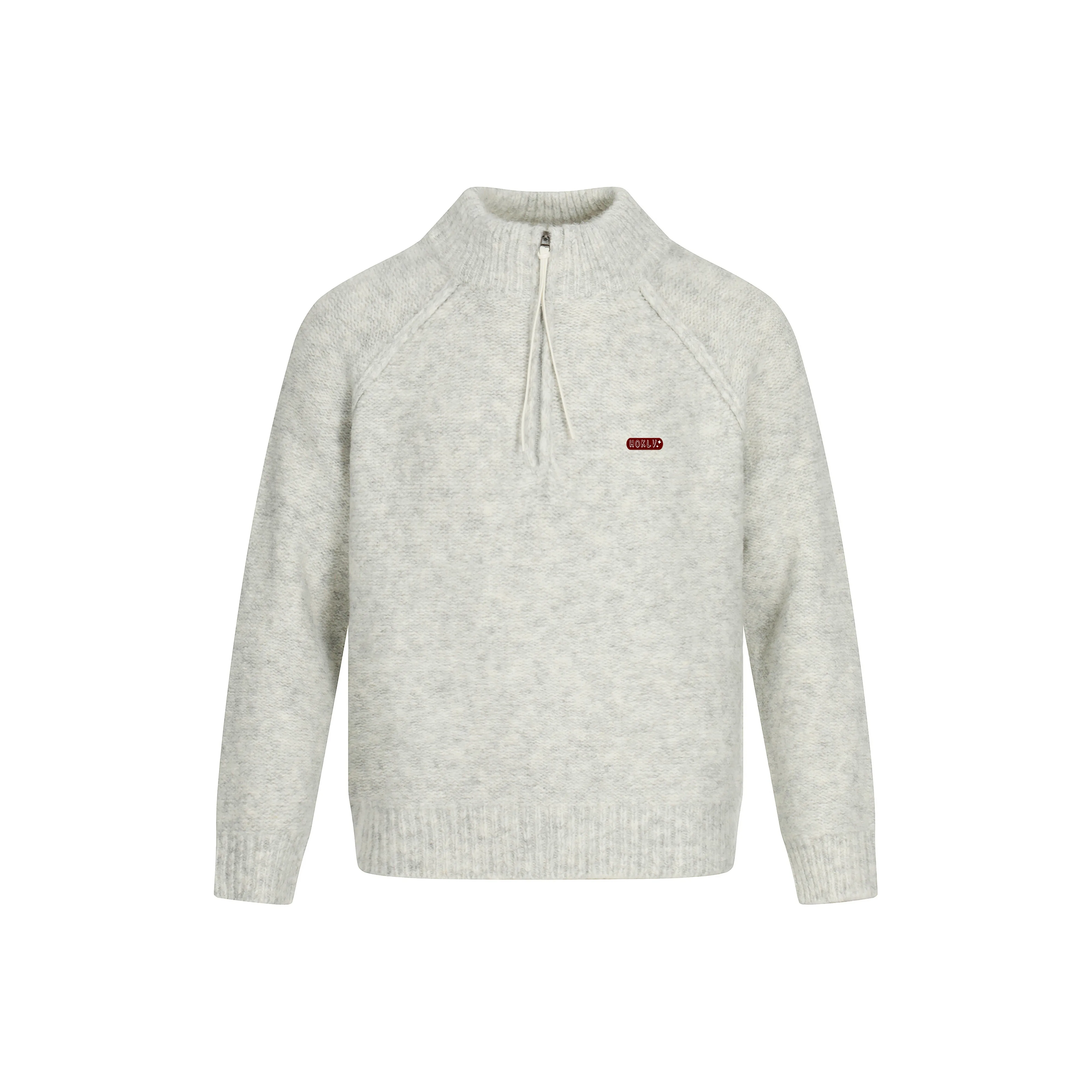 HOKLV Серый С подарками Съемная застежка-булавка Унисекс Трикотаж