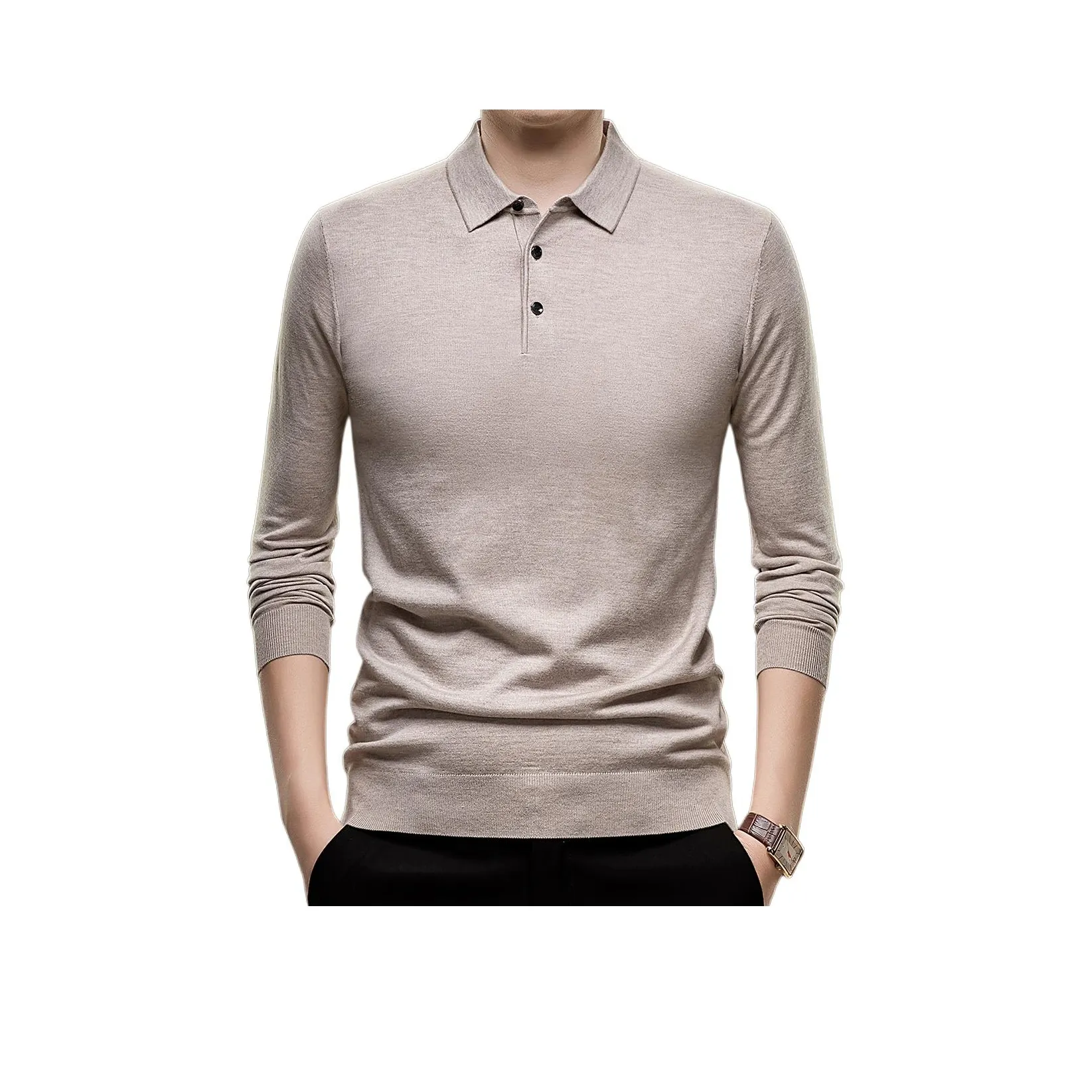 27DESHENGHUO Мужской трикотаж