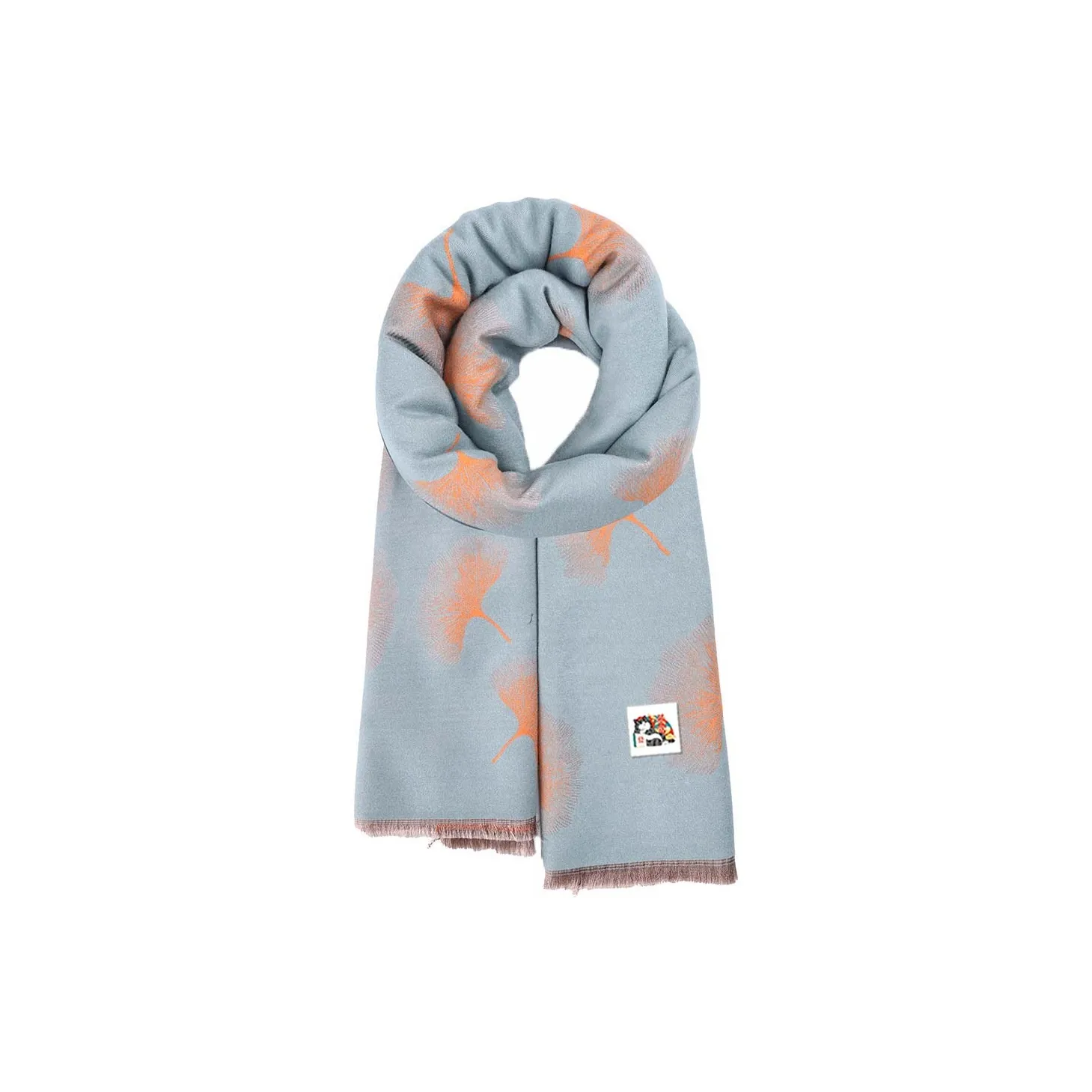 Supremo Cat Полиэстер Трикотаж Шарфы Унисекс